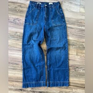 High Rise Wide Leg Jeans 8